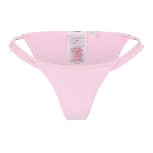 Front - Brave Soul Womens/Ladies Frill Low Rise Bikini Bottoms