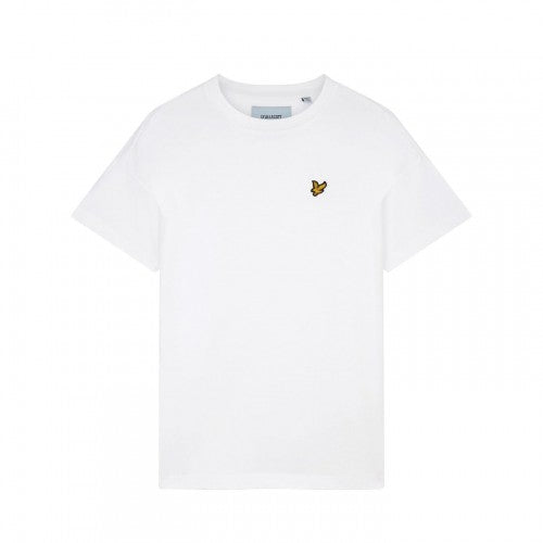 Front - Lyle & Scott Mens Cotton Crew Neck Oversized T-Shirt