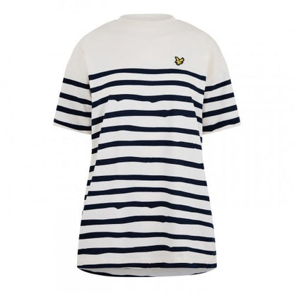 Front - Lyle & Scott Womens/Ladies Breton Cotton T-Shirt