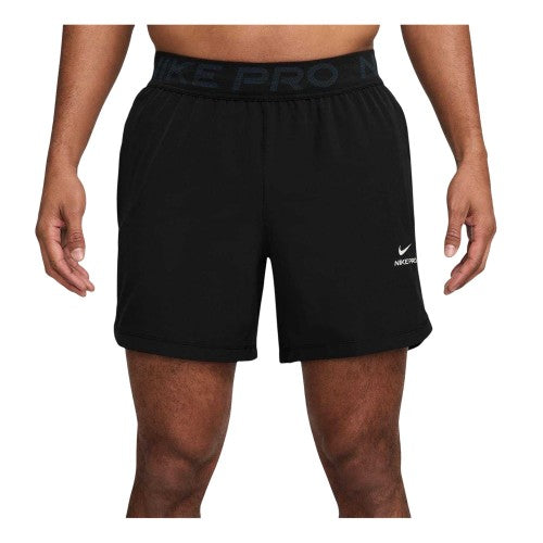 Front - Nike Mens 6 Dri-FIT Running Shorts