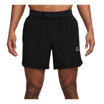 Front - Nike Mens 6 Dri-FIT Running Shorts