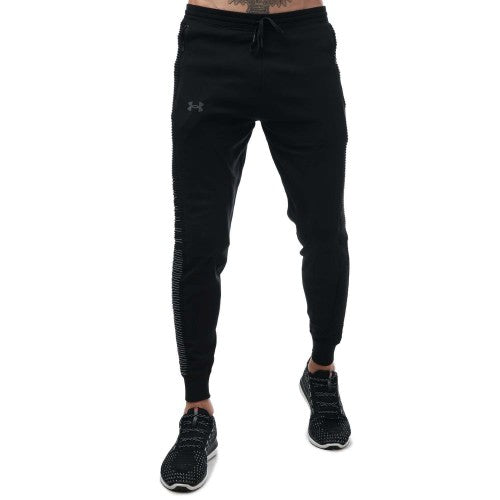 Front - Under Armour Mens IntelliKnit Jogging Bottoms