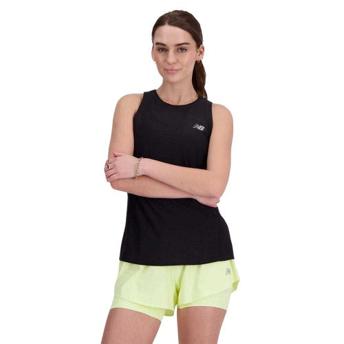 Front - New Balance Womens/Ladies Slim Sleeveless Tank Top