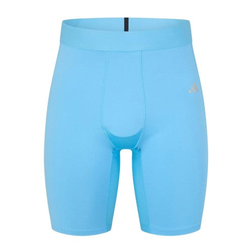 Front - Adidas Mens Techfit Aeroready Cycling Shorts