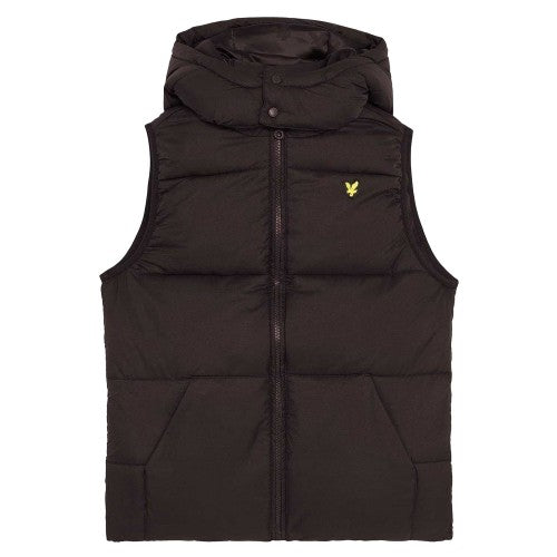 Front - Lyle & Scott Childrens/Kids Quilted Gilet