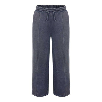 Front - Firetrap Womens/Ladies Washed Stitched Wide Leg Sweatpants