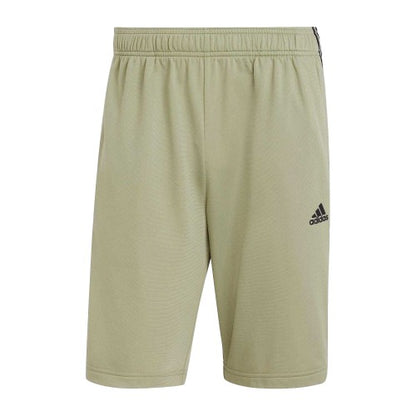 Front - Adidas Mens Future Icons 3 Stripes Shorts