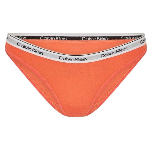 Front - Calvin Klein Womens/Ladies Logo Cotton Blend Thong