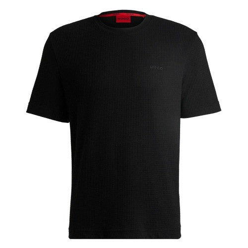 Front - Hugo Mens Austin Crew Neck Regular T-Shirt
