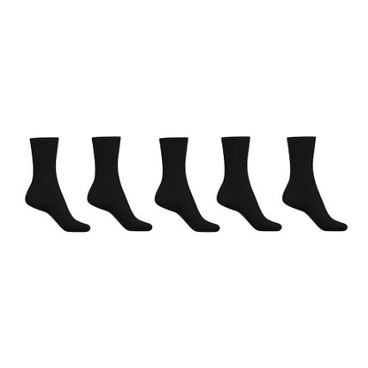 Front - Jack Wills Mens Logo Crew Socks (Pack of 5)