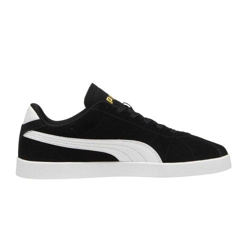 Front - Puma Mens Club II Suede Flat Trainers