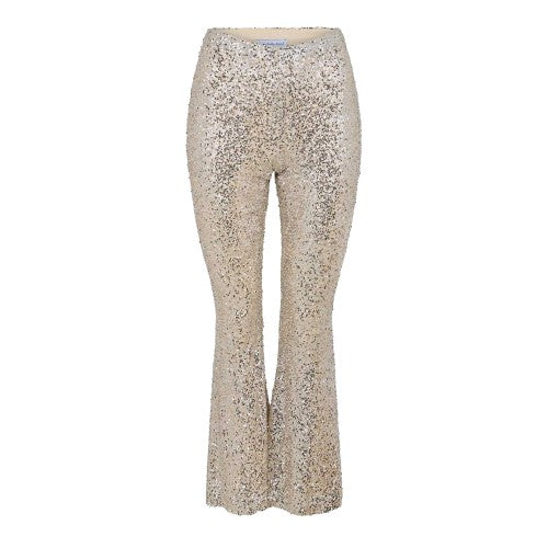 Front - Never Fully Dressed Womens/Ladies Sequin Flared Trousers