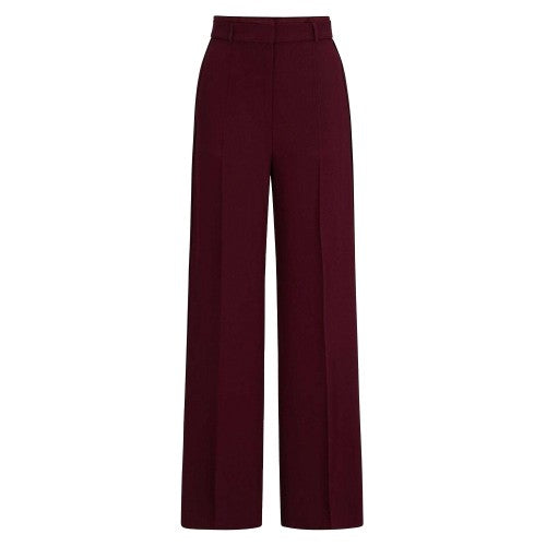 Front - Boss Womens/Ladies Plain Tailored Trousers