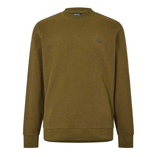 Front - Diesel Mens Ribbed Sweatshirt