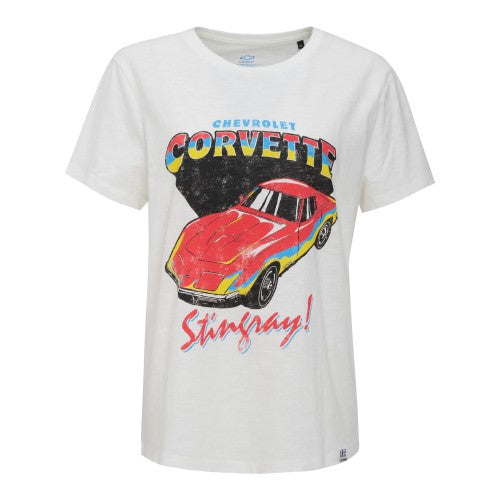 Front - X Womens/Ladies Contrast Crew Neck Regular T-Shirt