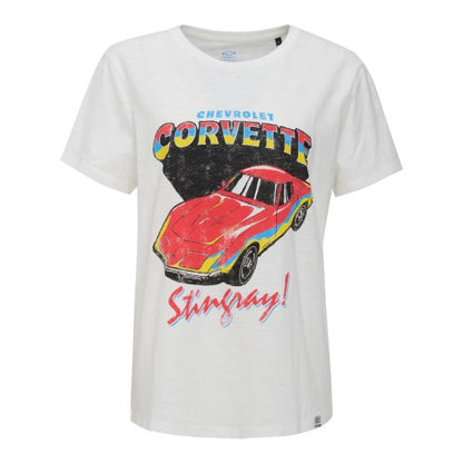 Front - X Womens/Ladies Contrast Crew Neck Regular T-Shirt