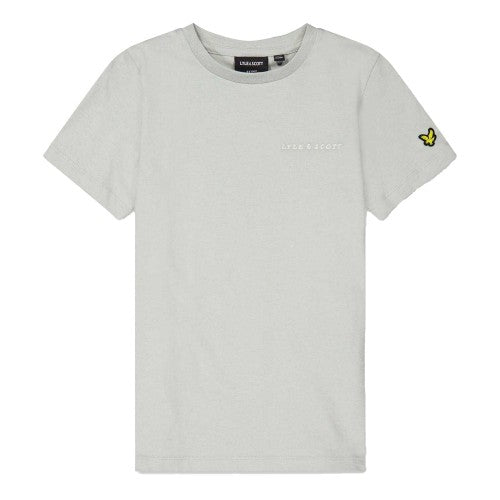 Front - Lyle & Scott Childrens/Kids Script Crew Neck T-Shirt