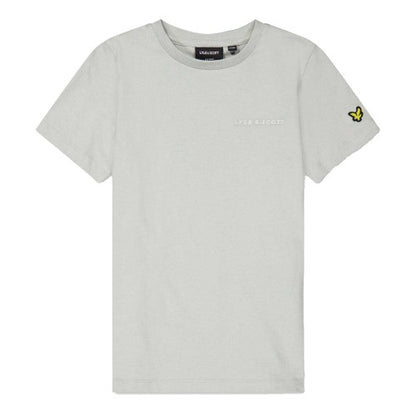 Front - Lyle & Scott Childrens/Kids Script Crew Neck T-Shirt