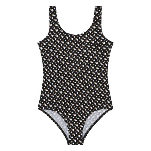 Front - Boss Childrens/Kids Logo One Piece Swimsuit