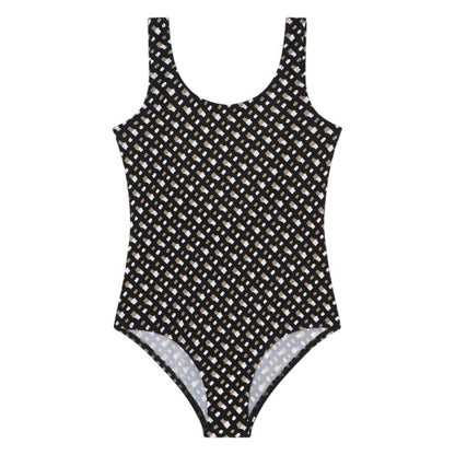 Front - Boss Childrens/Kids Logo One Piece Swimsuit