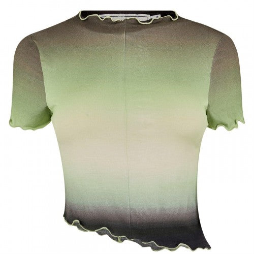 Front - Jack Wills Womens/Ladies Ombre Asymmetric Top
