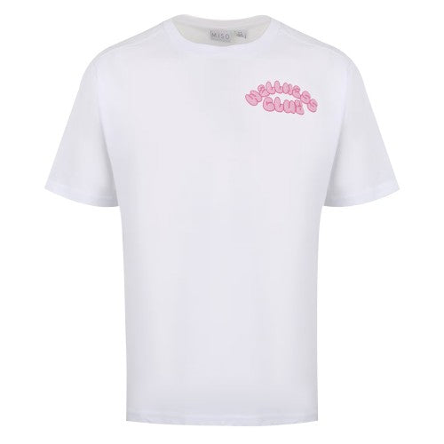 Front - Miso Womens/Ladies Lettering Back Print Regular T-Shirt