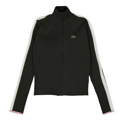 Front - Lacoste Childrens/Kids Funnel Neck Regular Sweater Top