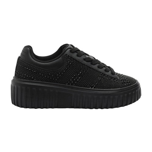 Front - Where´s That From Womens/Ladies Diamante Diamante Trainers