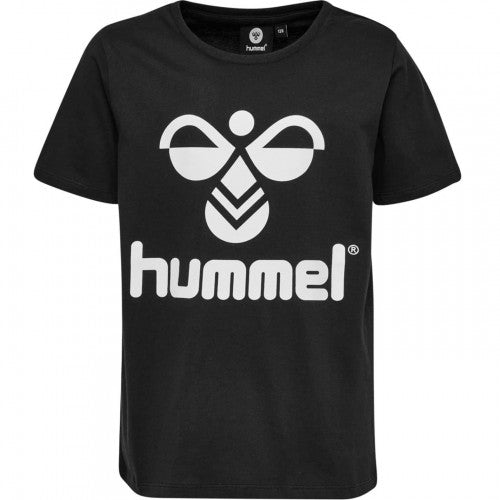 Front - Hummel Childrens/Kids Logo Crew Neck T-Shirt