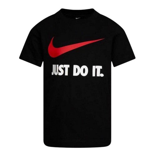 Front - Nike Childrens/Kids Just Do It Swoosh Crew Neck T-Shirt