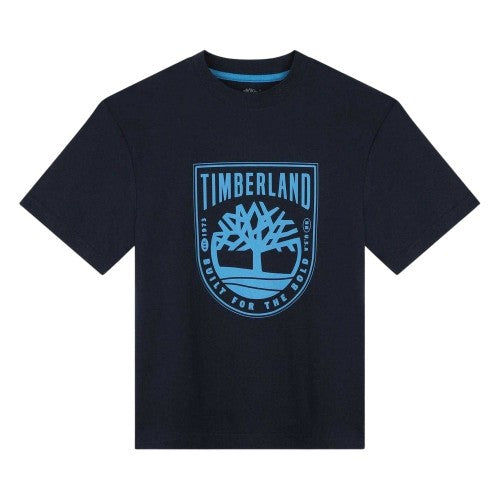 Front - Timberland Childrens/Kids Logo Crew Neck T-Shirt