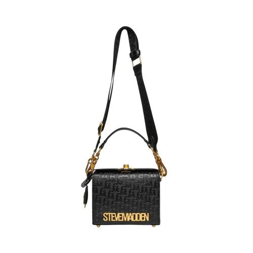 Front - Steve Madden Bnoya Monogram Crossbody Bag