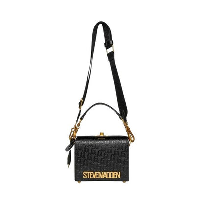 Front - Steve Madden Bnoya Monogram Crossbody Bag