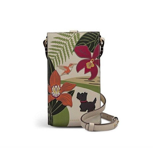 Front - Radley RHS Leather Phone Bag