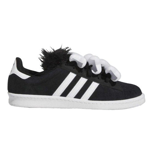 Front - Adidas Mens Campus 80s Bones Suede Trainers