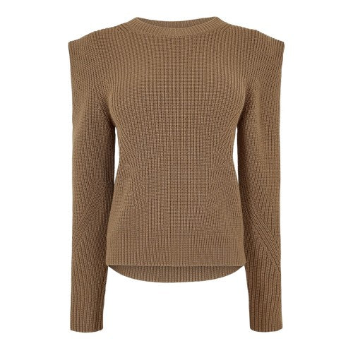 Front - Boss Womens/Ladies Crew Neck Regular Long-Sleeved Jumper