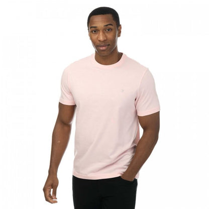 Front - Farah Mens Eddie Crew Neck T-Shirt