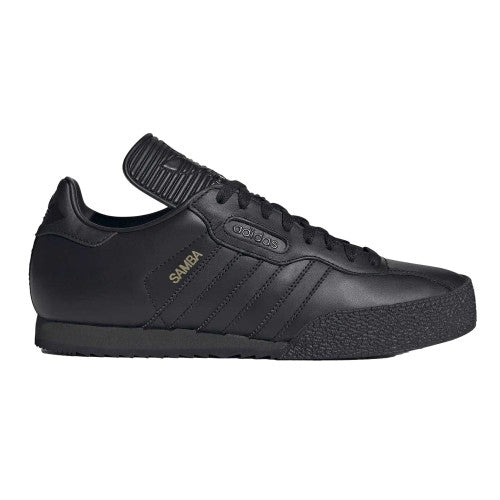 Front - Adidas Childrens/Kids Samba Super Leather Trainers