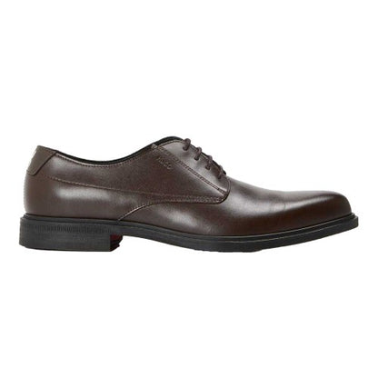 Front - Hugo Boss Mens Kerr Leather Derby Shoes