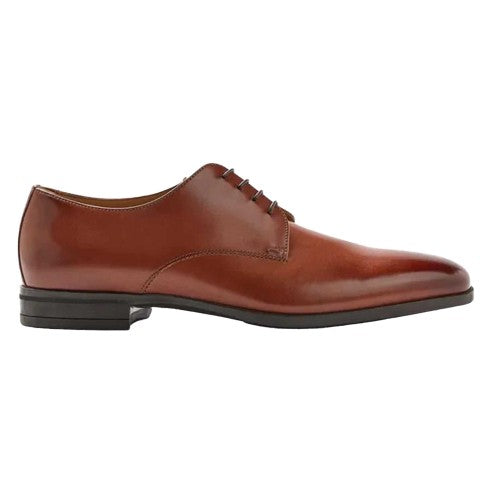 Front - Boss Mens Kensington Leather Oxford Shoes