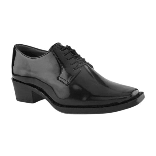 Front - Where´s That From Mens Patent Leather Oxford Shoes