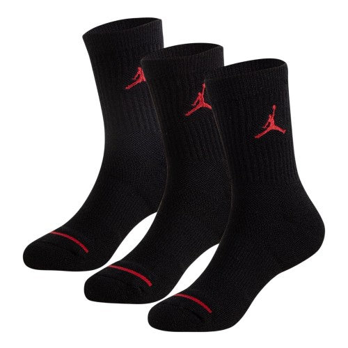 Front - Nike Childrens/Kids Air Jordan Crew Socks (Pack of 3)