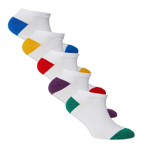 Front - Nicce Childrens/Kids No-Show Socks (Pack of 5)