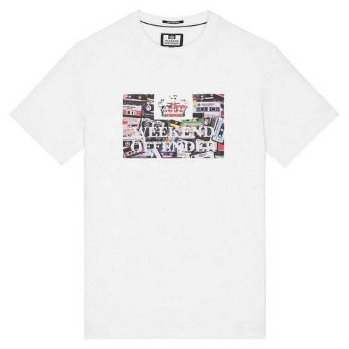 Front - Weekend Offender Mens Graphic Print Cotton T-Shirt