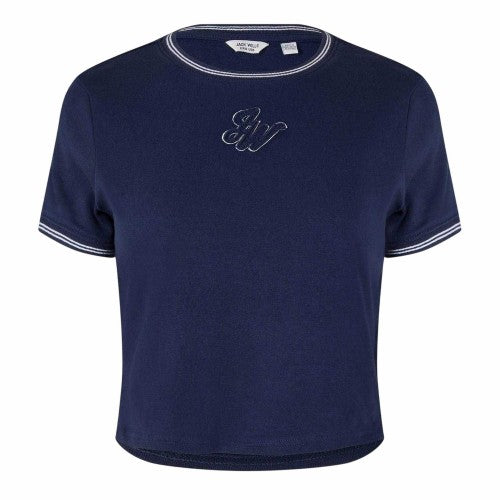 Front - Jack Wills Womens/Ladies Slim Crop Top
