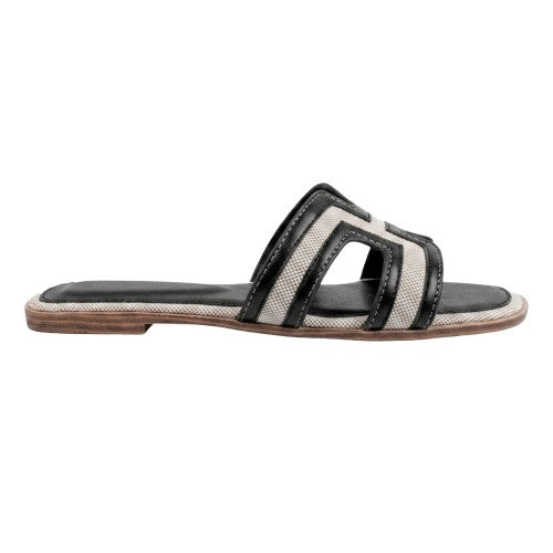 Front - Where´s That From Womens/Ladies H-Strap Flat Sandals