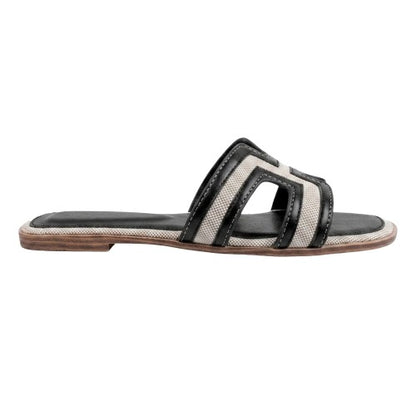 Front - Where´s That From Womens/Ladies H-Strap Flat Sandals