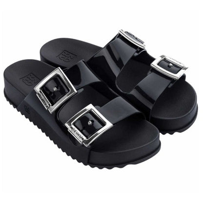 Front - Zaxy Womens/Ladies Slip-on Flat Sliders
