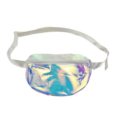 Front - Spiral Iridescent Logo Bum Bag