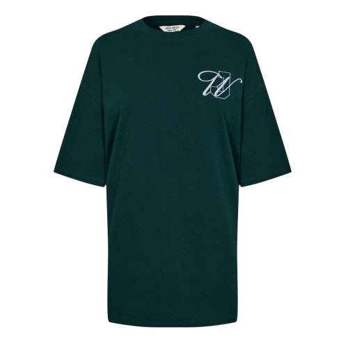 Front - Jack Wills Womens/Ladies Logo Oversized T-Shirt